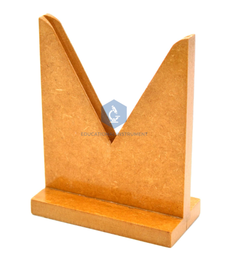 Lens Holder V Shape Wooden